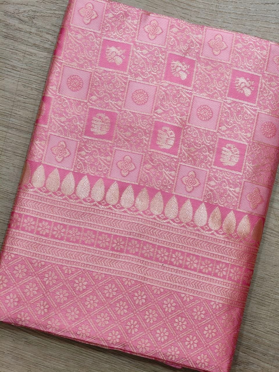 Designer Sari Bollywood Bridal Silk Saree Blouse South Indian Ethnic Ready made