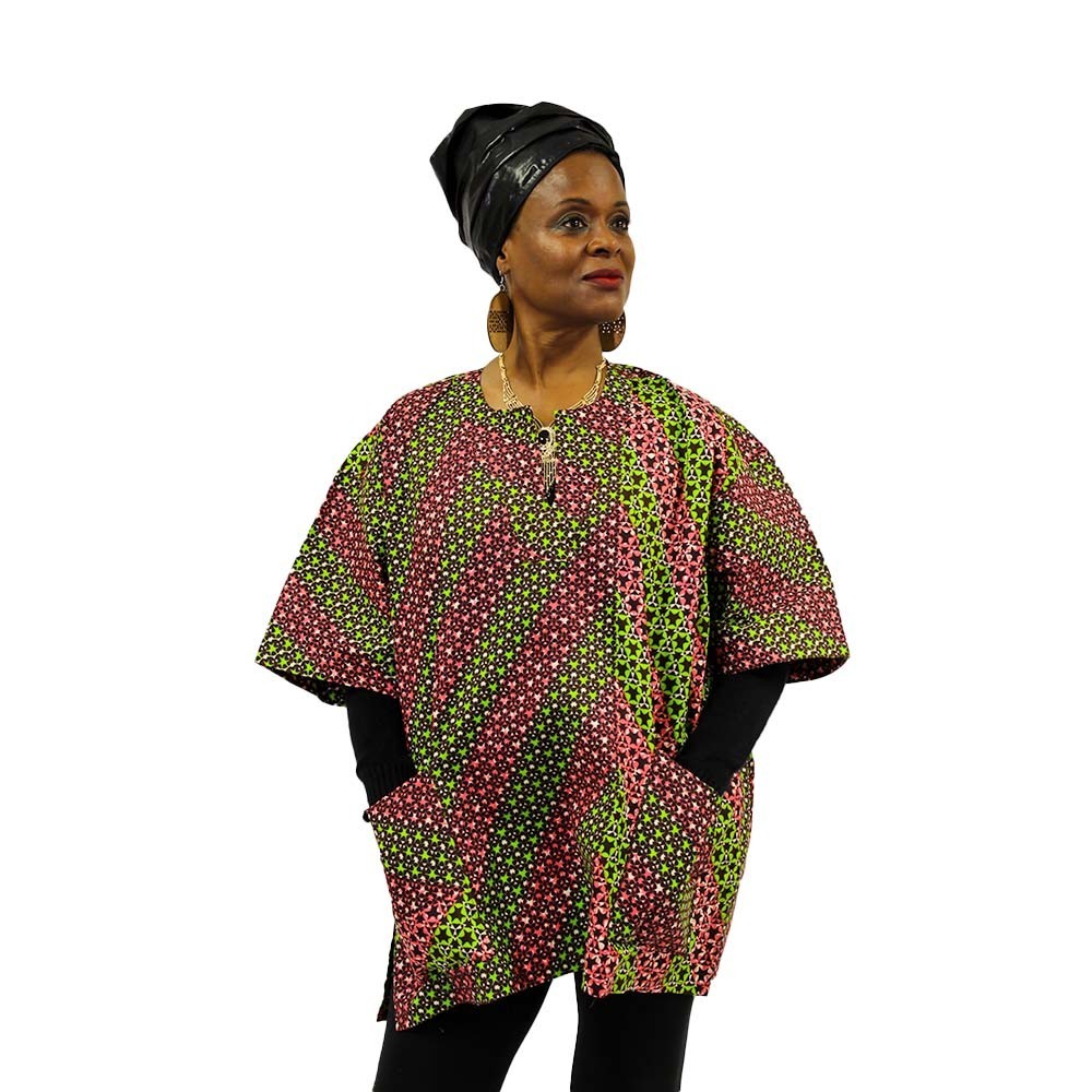 Mothers’ Day Gift – Ghana Stars Dashiki- Unisex 2XL
