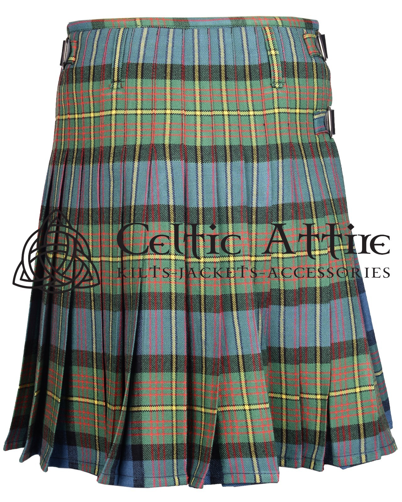 Muir Tartan 8 Yard Scottish Kilt – Made to Order By Celtic Attire