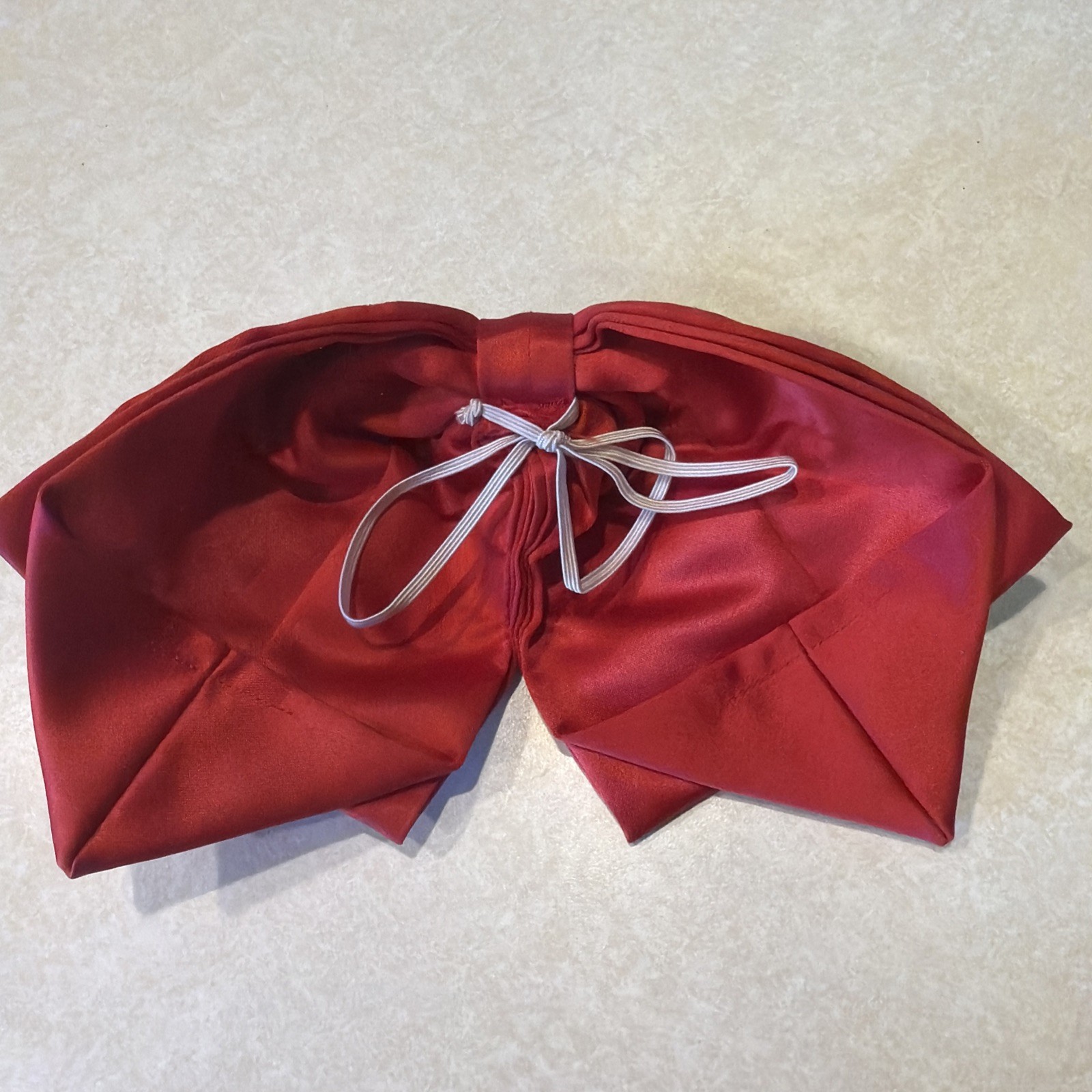 Mariachi Bow Tie, red and gold Horseshoe and Horse Embroidered / Moño Charro