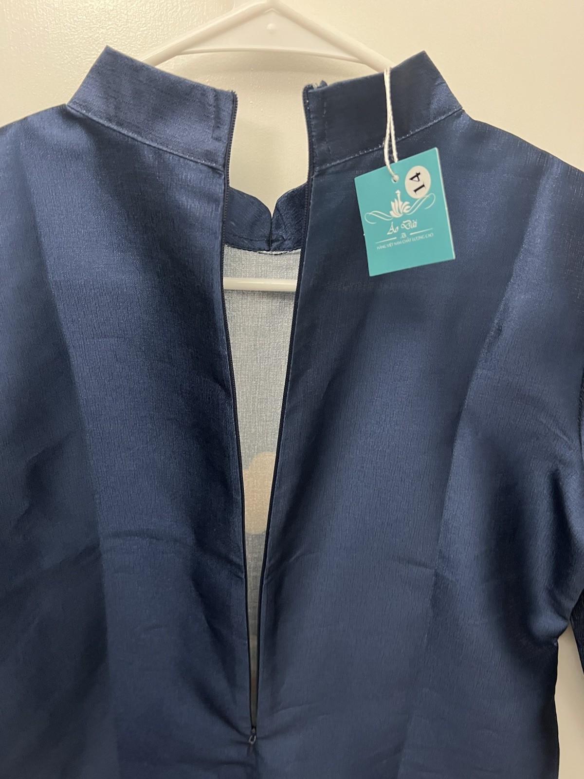 Vietnamese Blue Ao Dai Boys Size 14