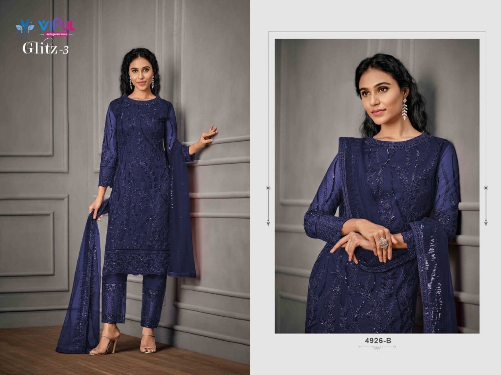 Pakistani Ethnic Style Anarkali Salwar Kameez Dress Indian Bollywood Women Suits