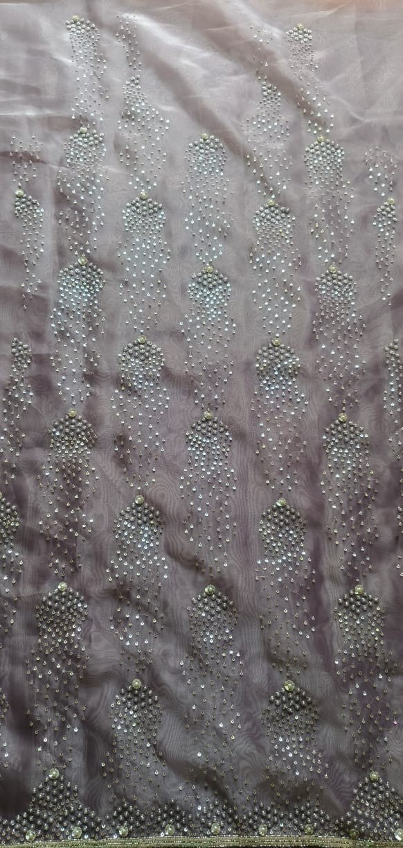 Organza Hand Embroidered Pakistani Salwar Kameez Suit Set for Women | Custom…