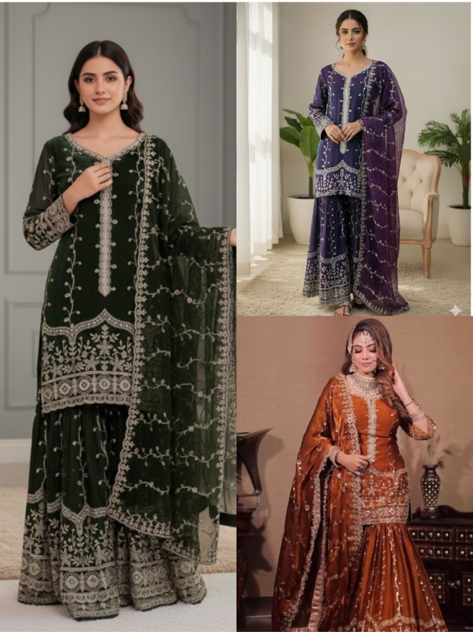 Bollywood Designer Pakistani Salwar kameez Party Wear Indian Dress Wedding Suit