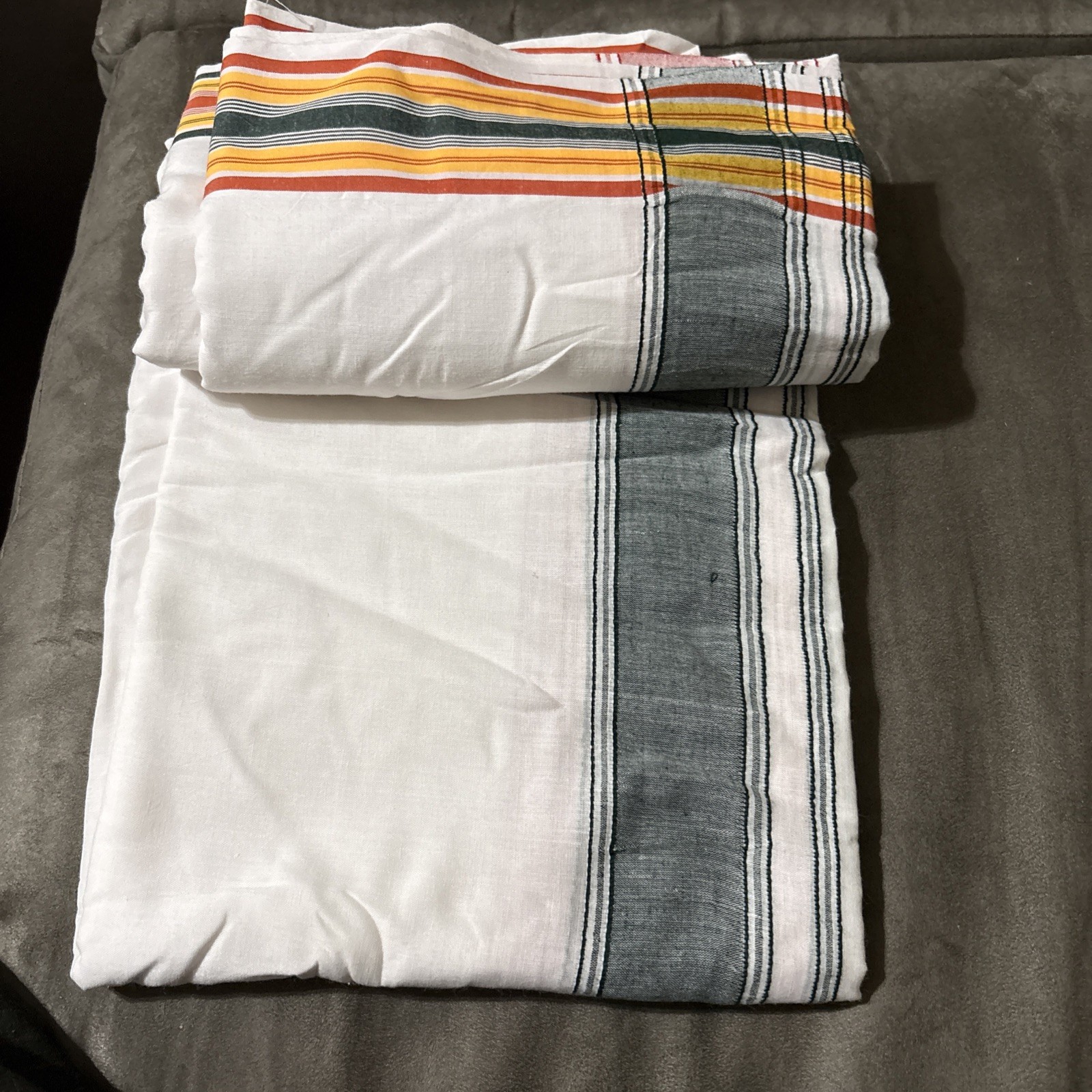 Cotton Cool Men’s Rich White Single Dhoti