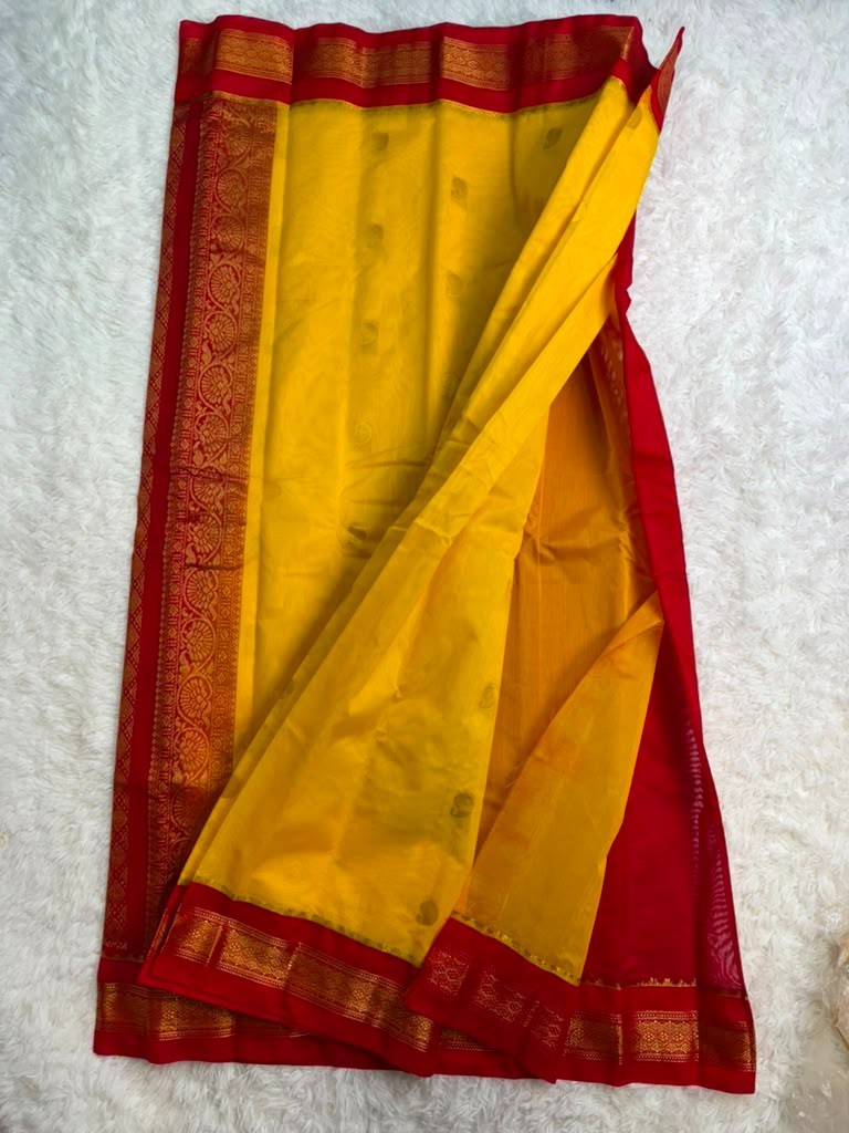 Traditional Handloom Gadwal Silk Saree
