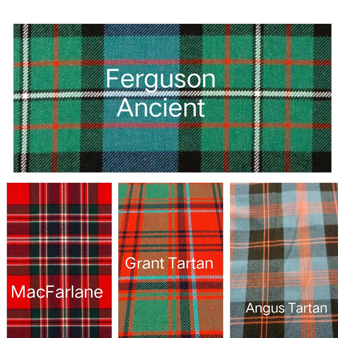 Men’s Scottish Tartan kilt Outfit 11 Pieces Stage Head Style Wedding kilt set.