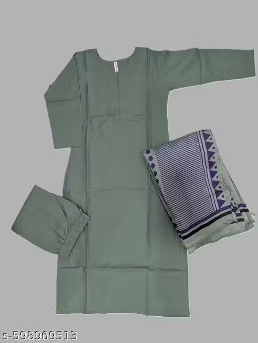 Indian Salwar Kameez Suit Readymade 3Pc Women Party Wear Dress Dupatta