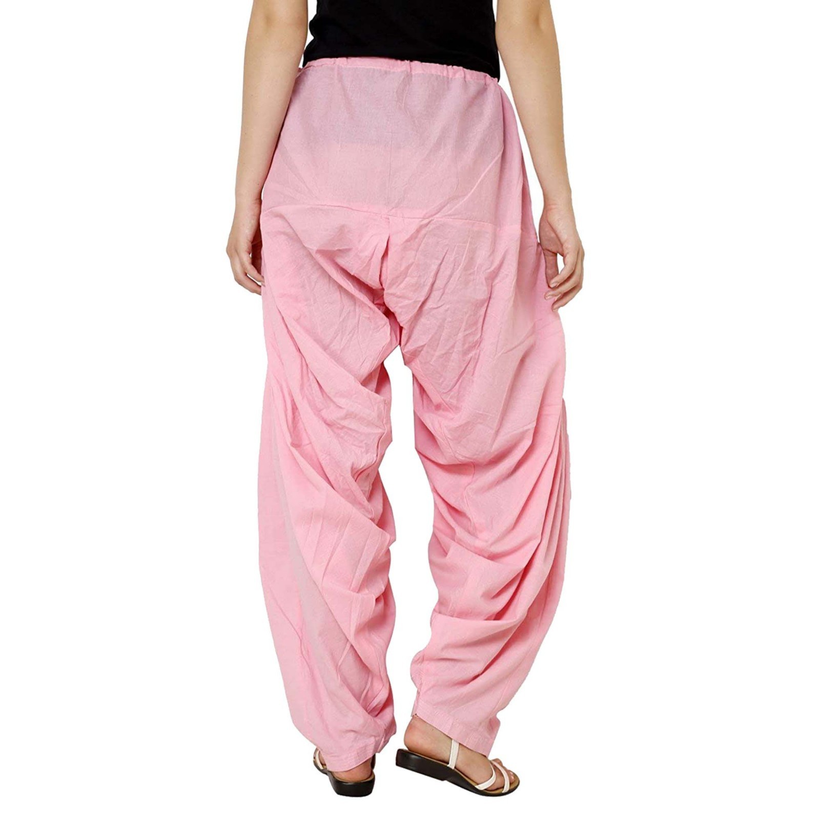 Peach Cotton Patiala Regular Fit Salwar Pants Regular For Women’s & Girls