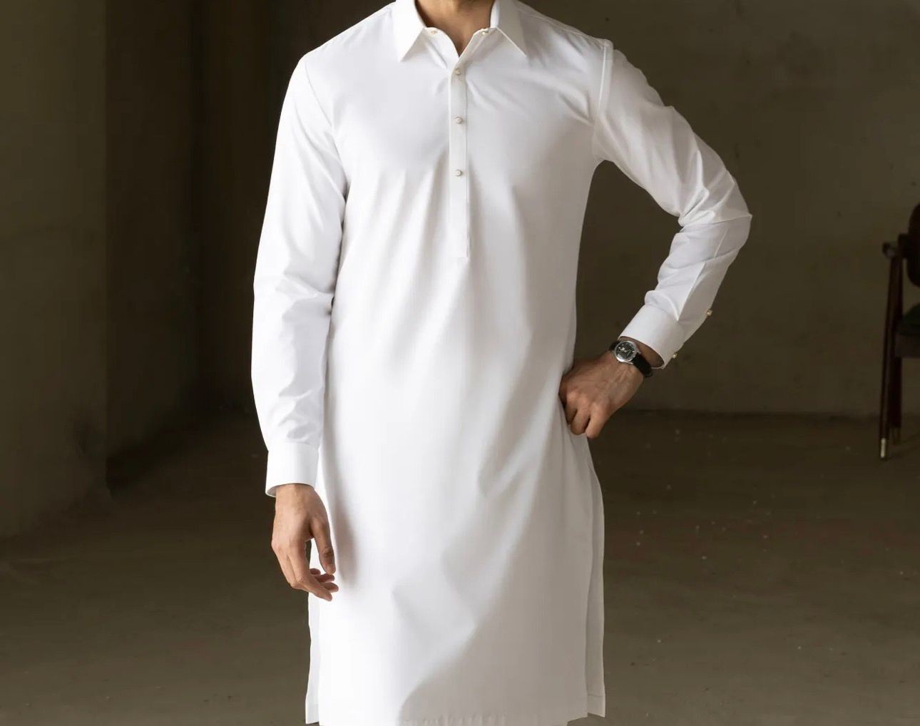 Mens J . Shalwar Kameez For Eid Or Party Wear.