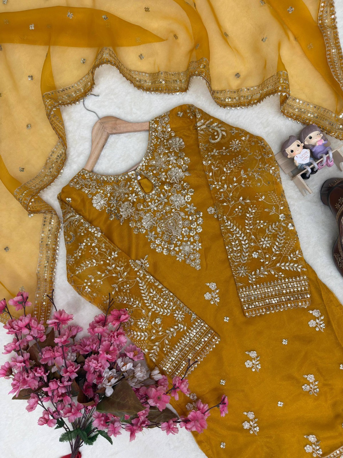 Bollywood Pakistani Indian Dress Salwar Designer Kameez Plazzo Suit Party