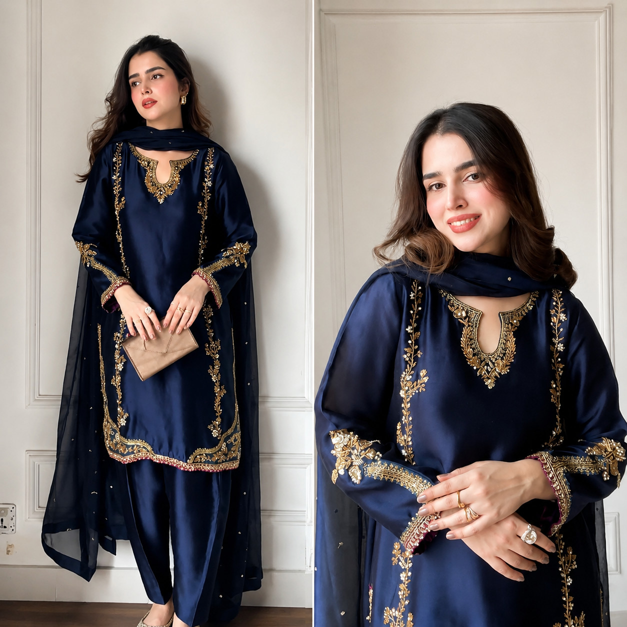 Pakistani Farshi Ready made 3 Piece Suits Bollywood Party Wedding Salwar Kameez