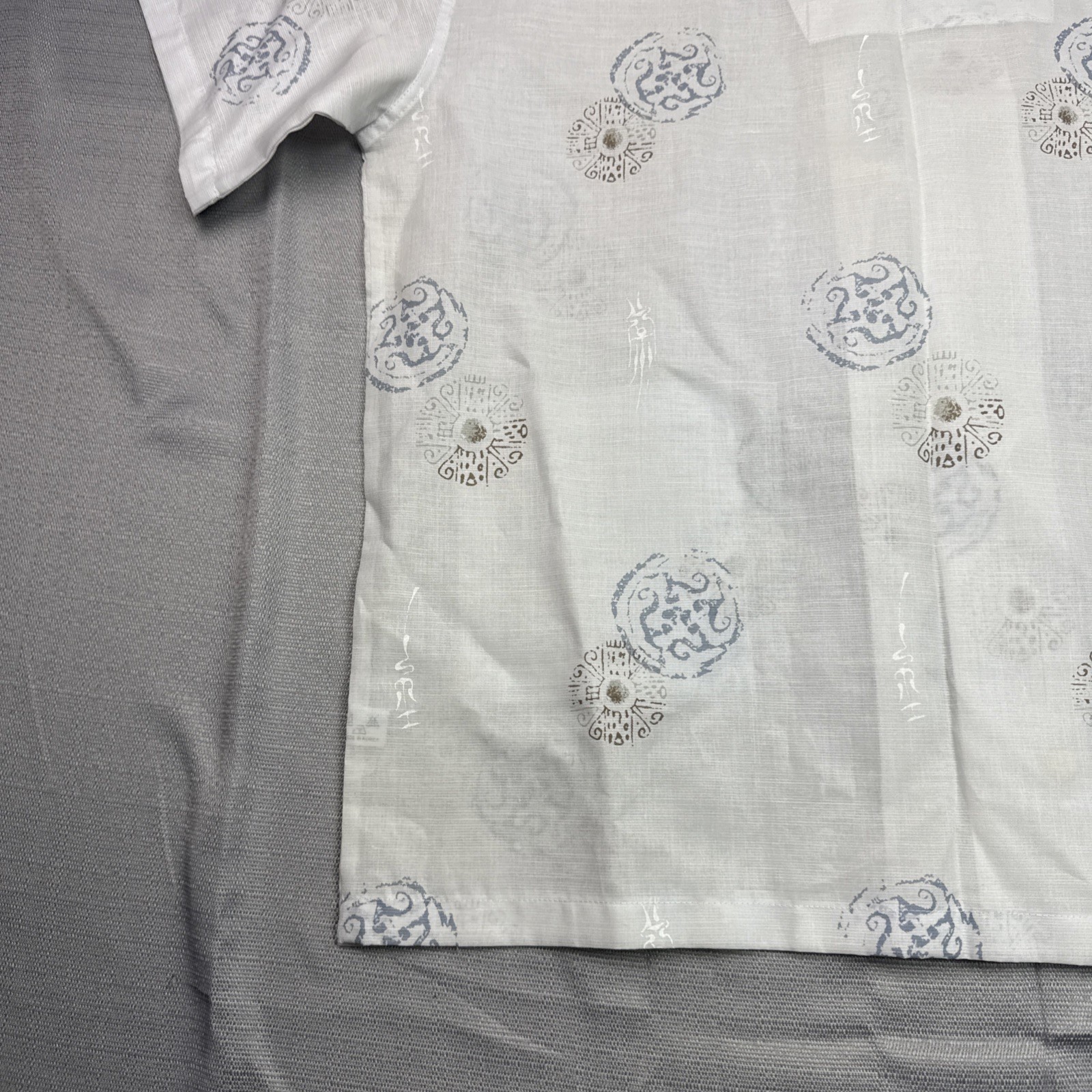 BYC Traditional Chinese Short Sleeve Tang Suit Top Sz XL