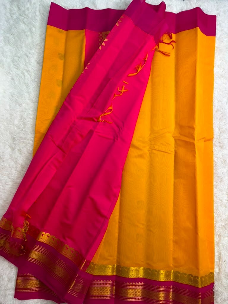 Traditional Handloom Gadwal Silk Saree
