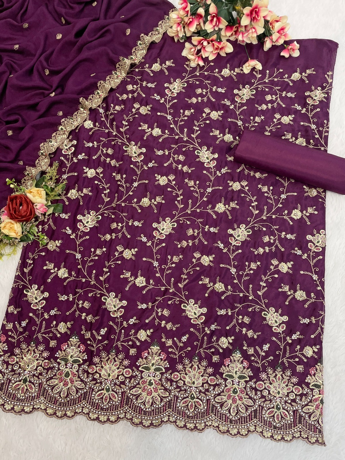 Indian Party Designer Weding Anarkali Salwar Suit Dress Kameez Long Gown Ethnic