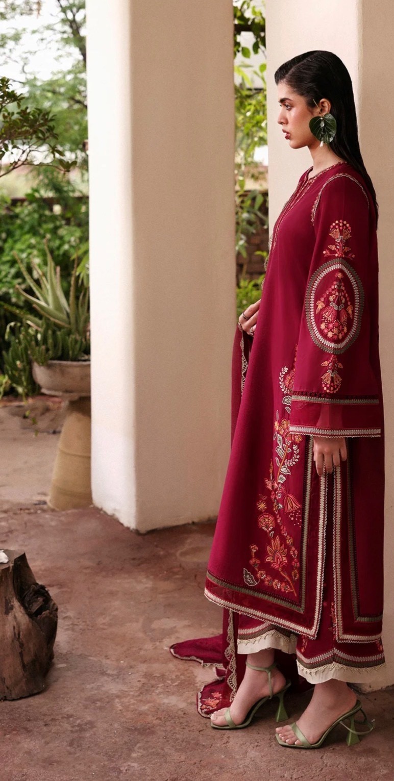 Pakistani Famous Designer Hussain Rehar’s Latest Pret Collection