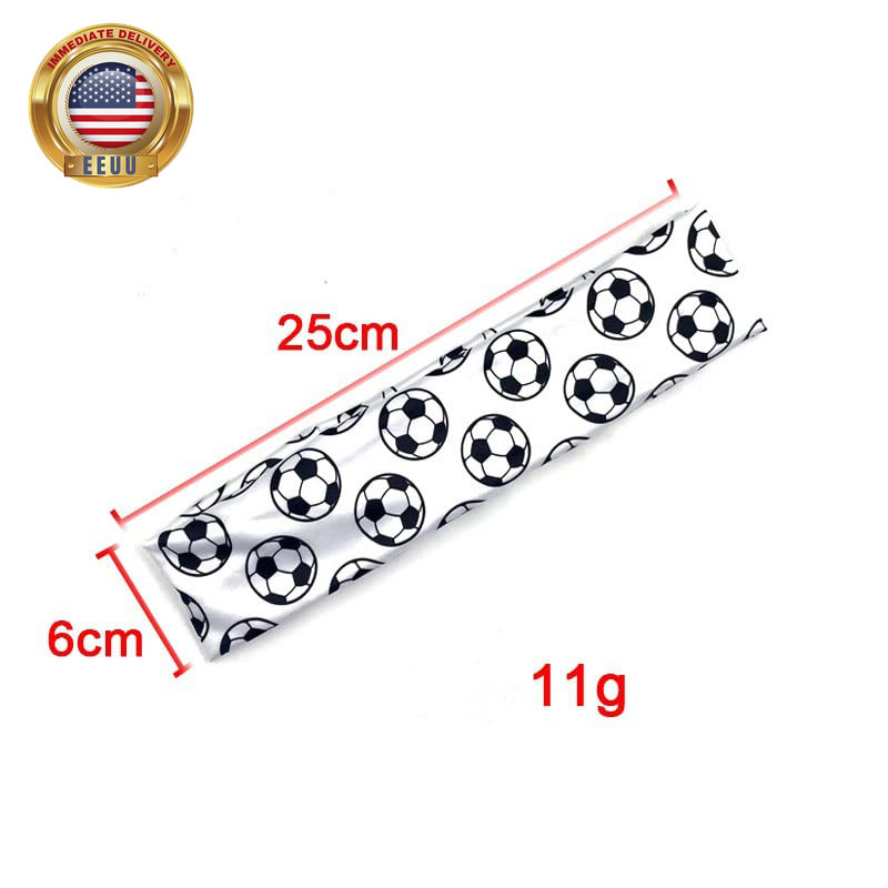 Soccer Headband Wrap Turban Women and Girls Sport Headscarf Soccer Bandana BW04