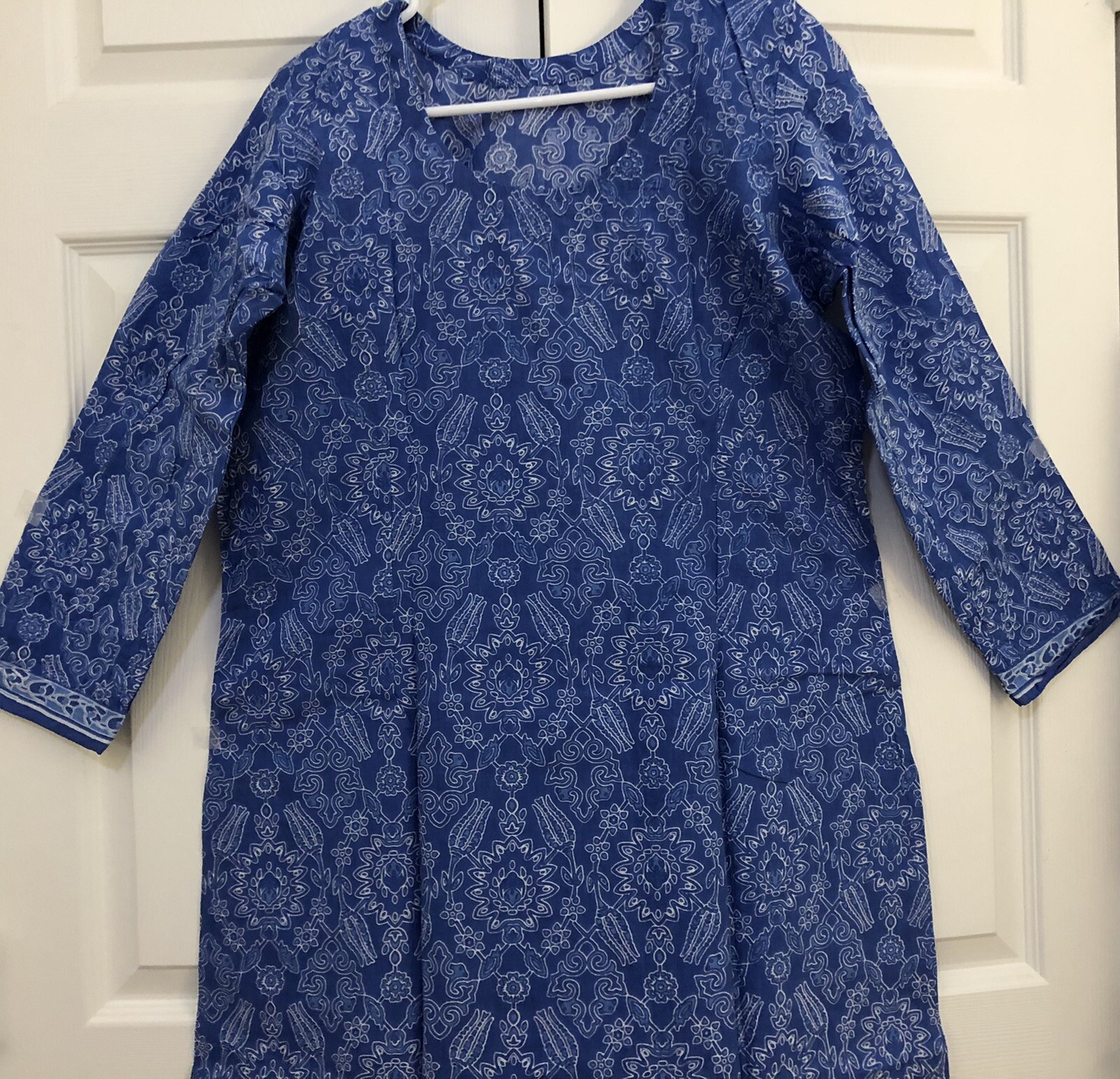 New Designer 3 Pc Cotton Salware Kameez size 44