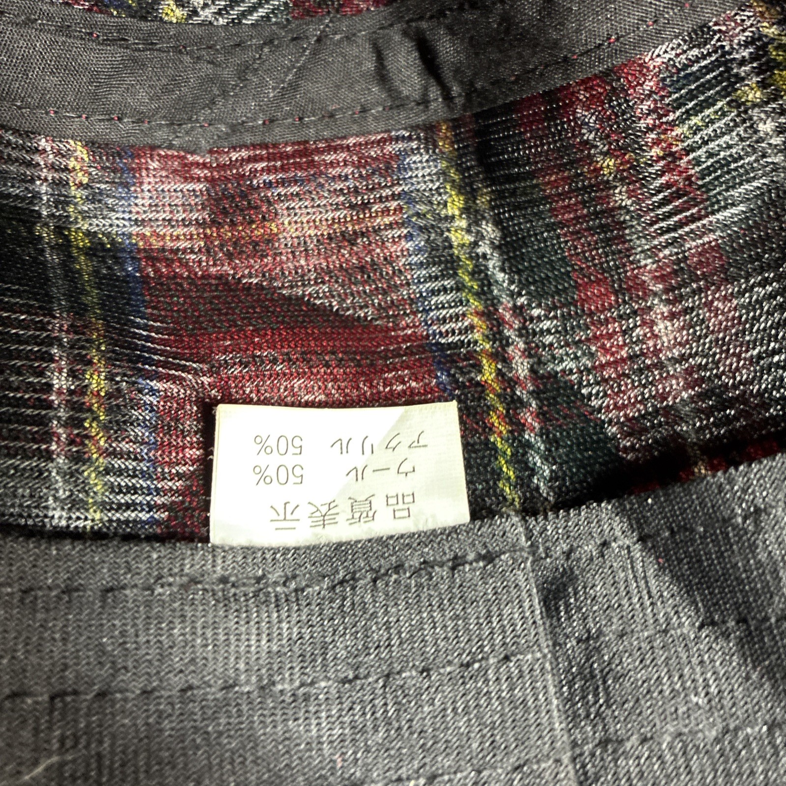 Tartan Bucket Hat Cap Red Royal Stewart Scottish Flannel Winter Hat – M (DC)