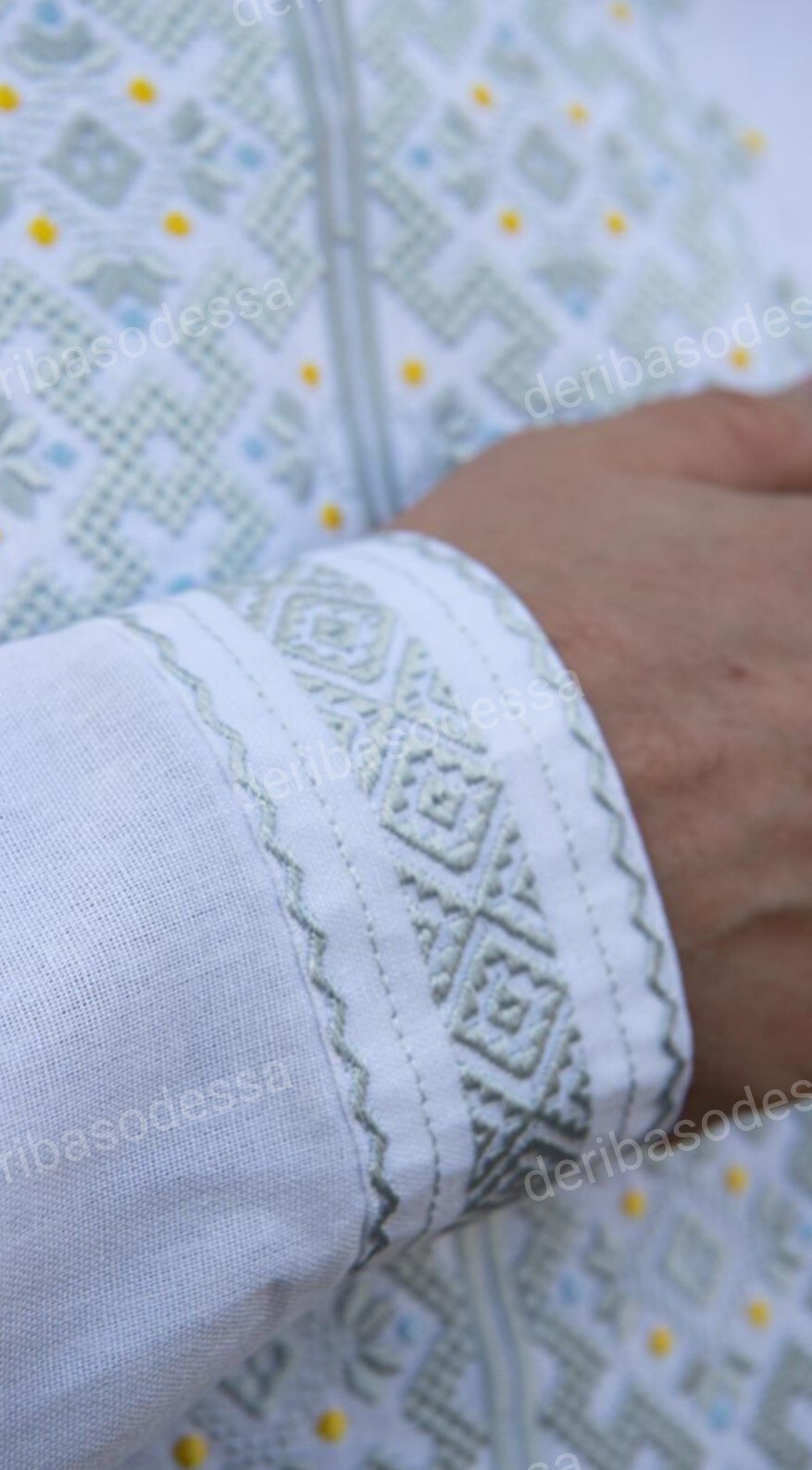 Traditional Ukrainian Embroidered shirt for men Vyshyvanka S,M,L,XL,2XL,3XL,4XL