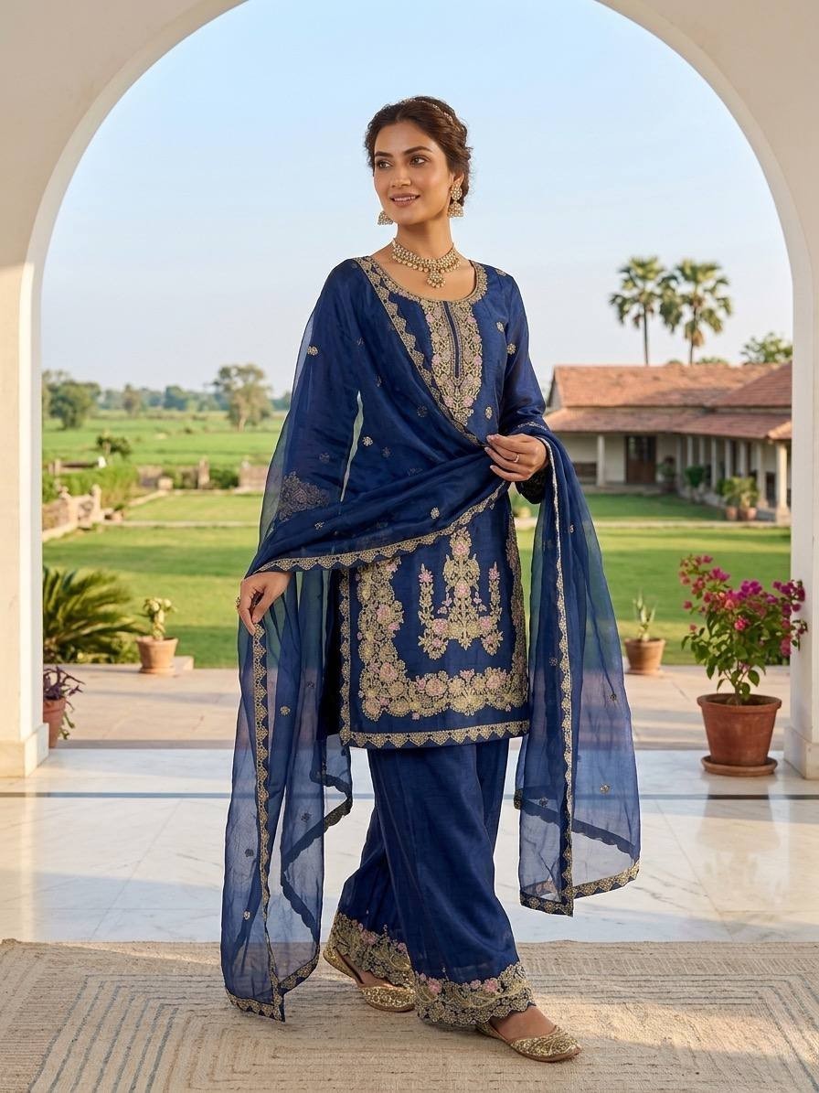 Bollywood Salwar Kameez Suit Women Indian Pakistani Ethnic Wear Wedding Dress