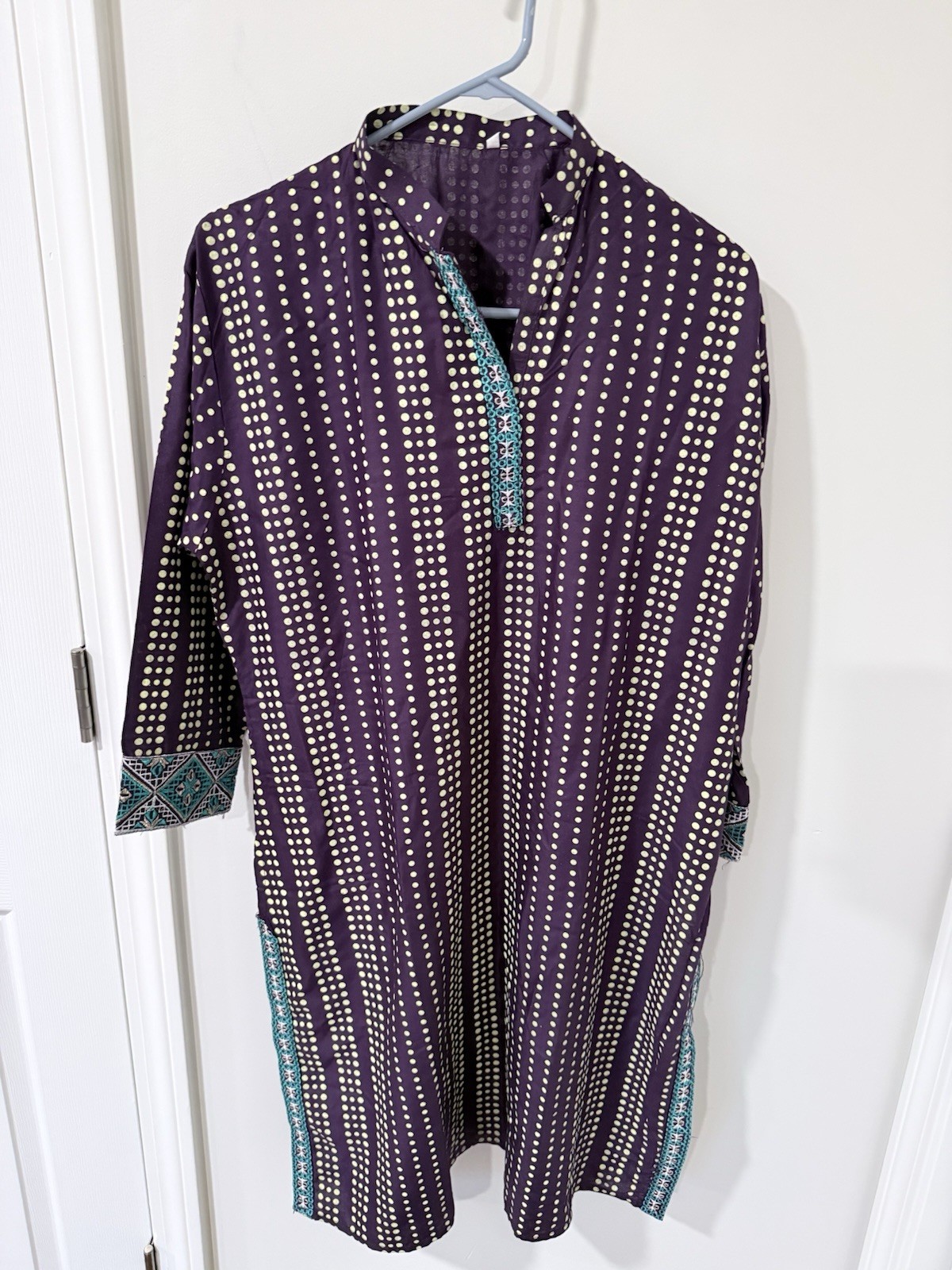 Cotton Lawn Kurti Size L