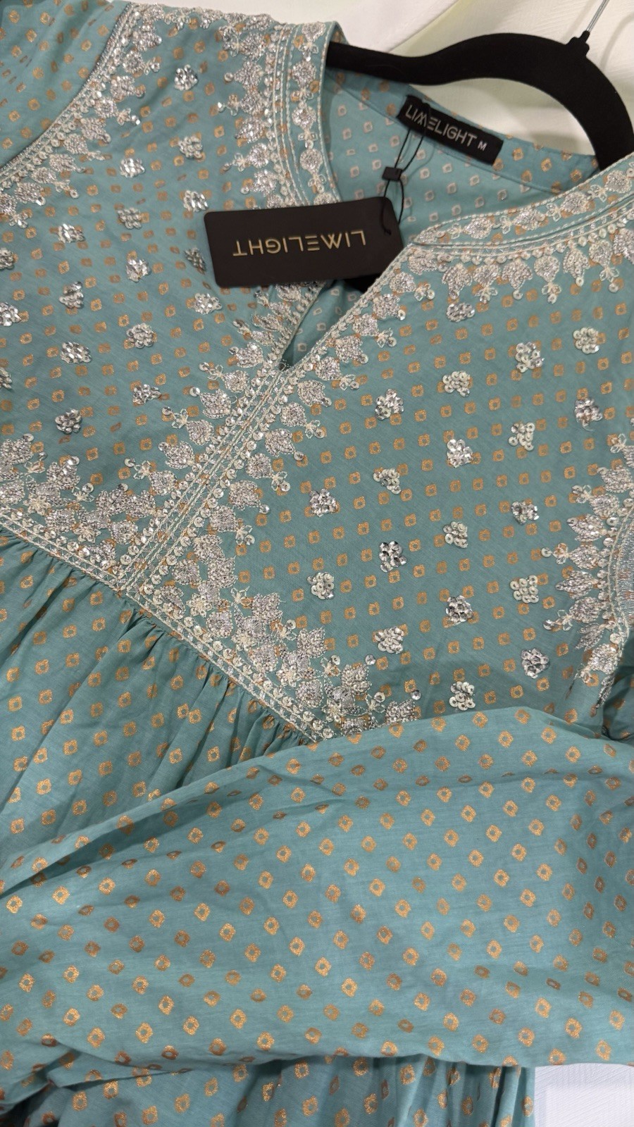 Pakistani Brand Lime Light Party Dress