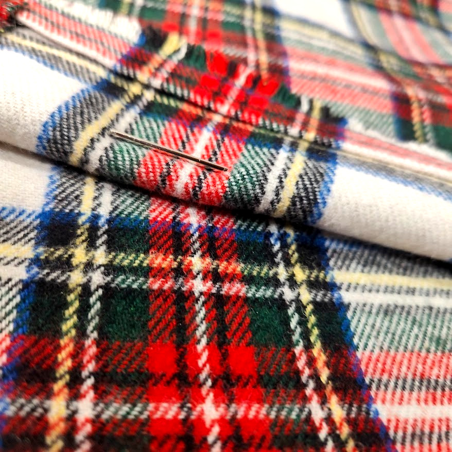 VTG Blarney Woolen Mills Ireland Youth Wrap Kilt Wool Size 30 Stewart Plaid NWT