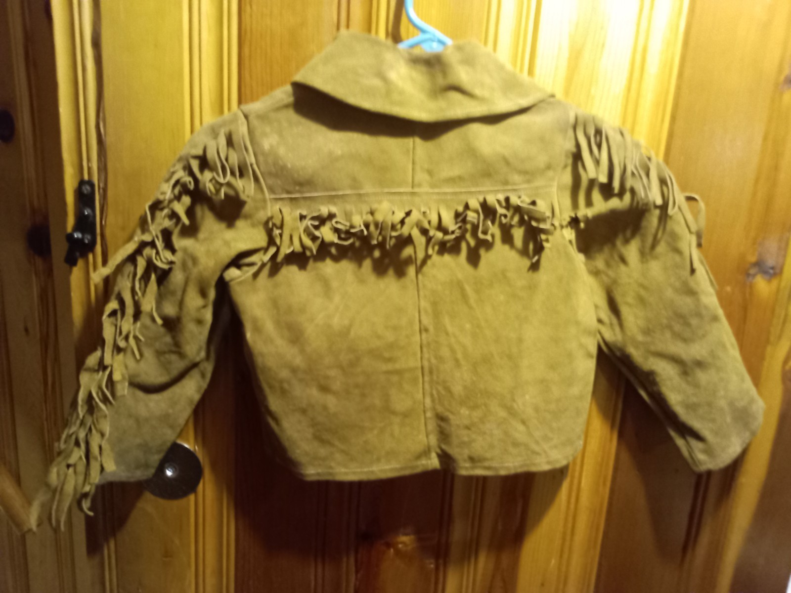 Native American Child Size Fringe Buckskin Shirt