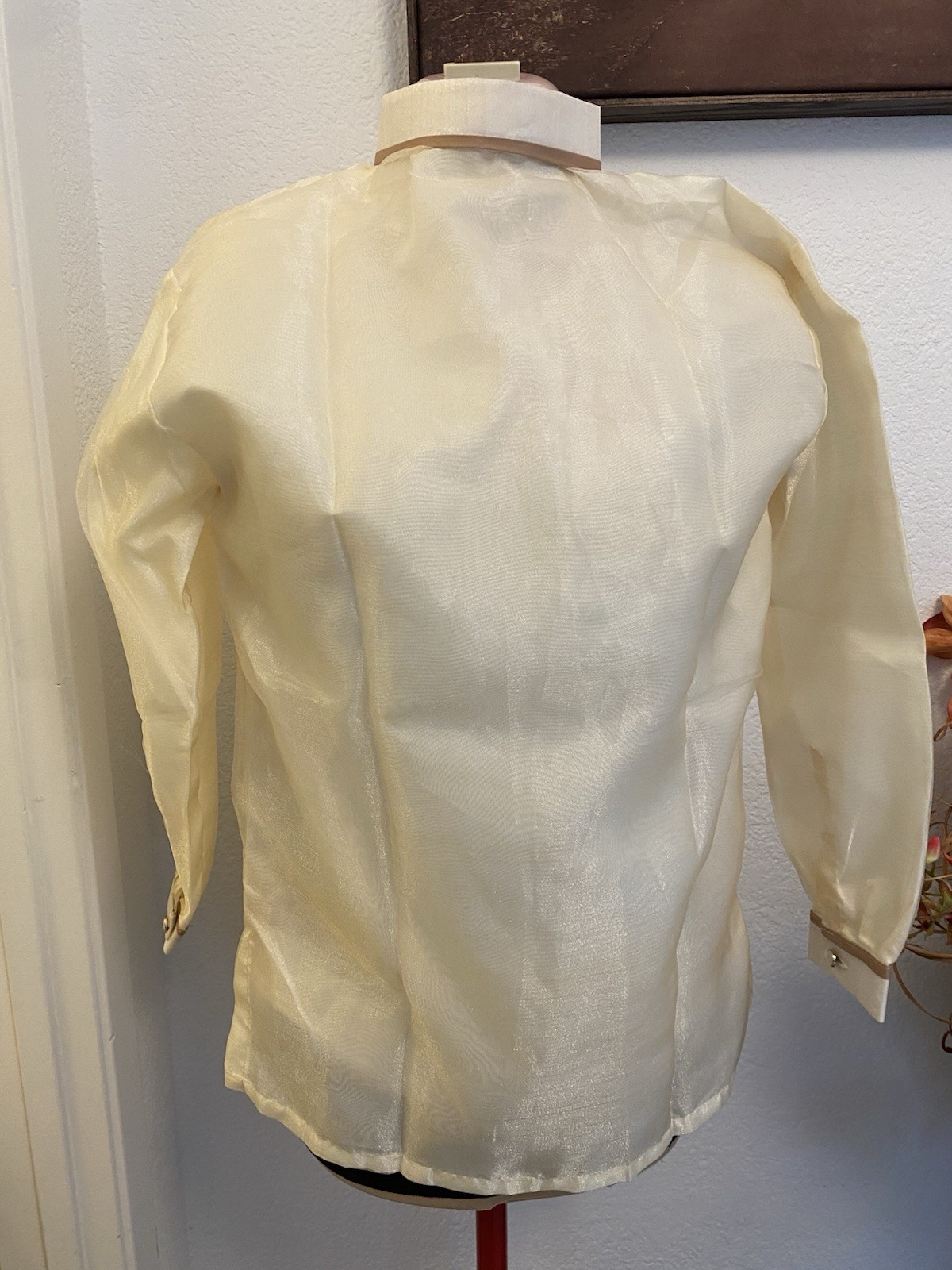 Barong Tagalog Size 20 Double Lining For Boys