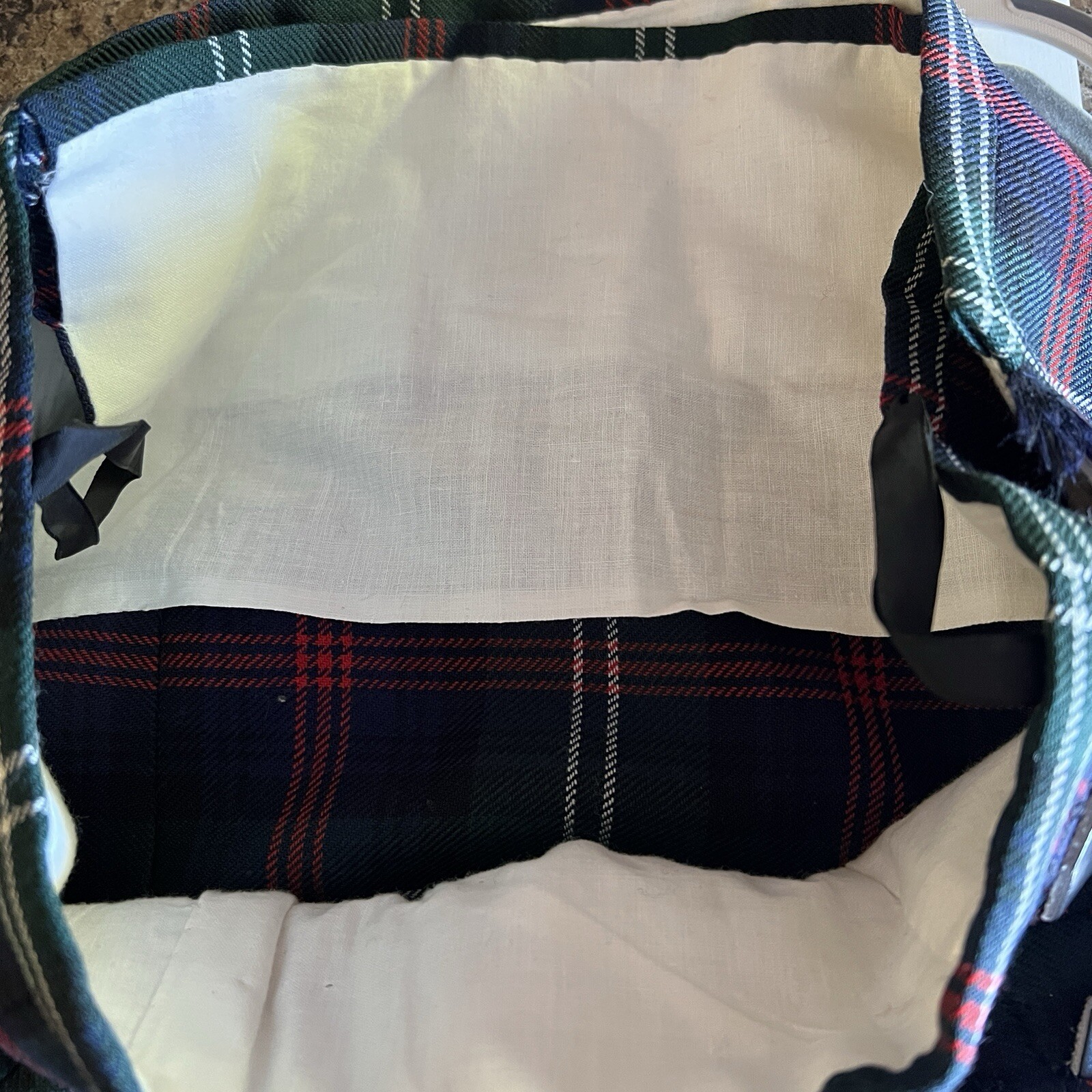 Geoffrey Tailor Highland Crafts Royal Mile Scotland Pure Wool Plaid Kilt Sz L