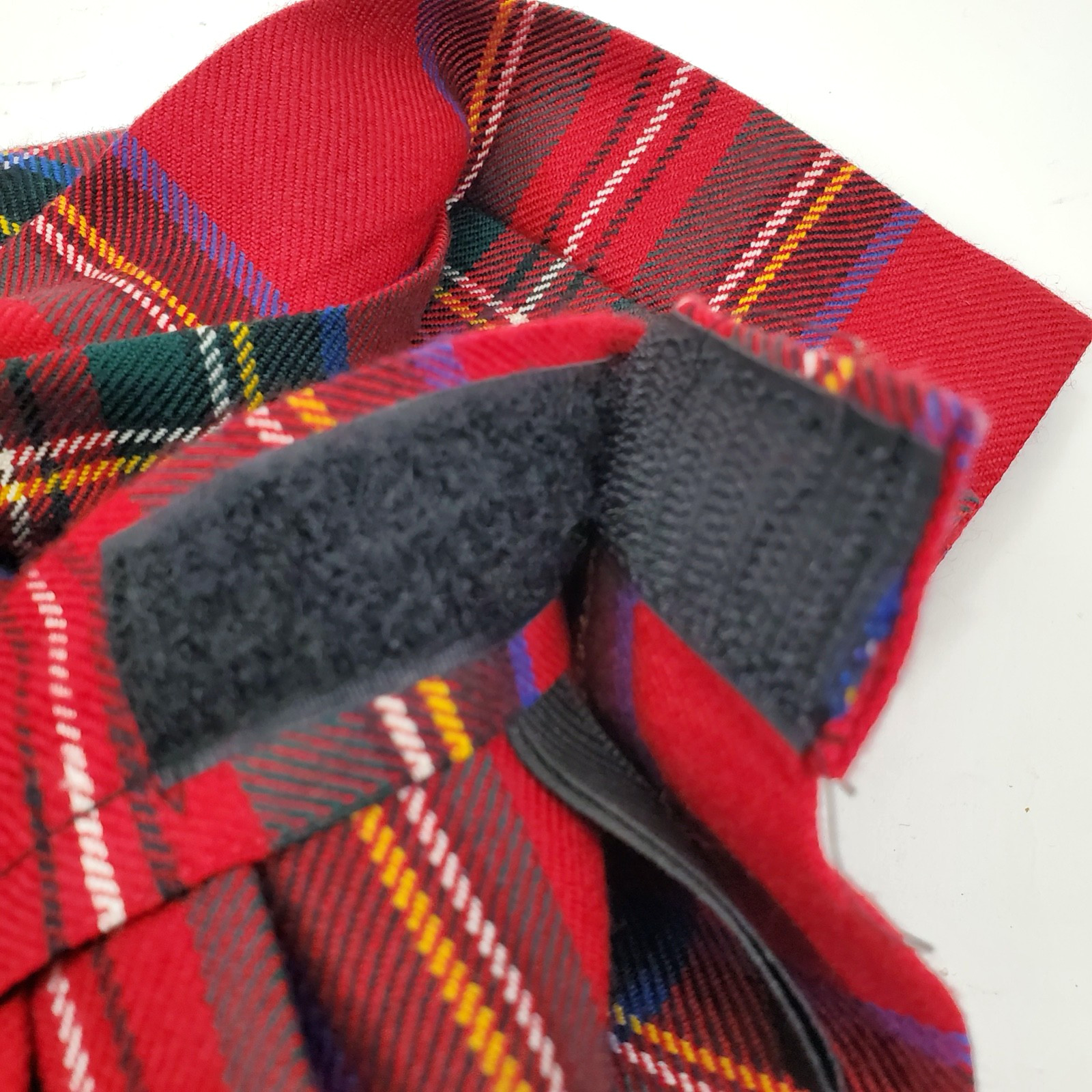 Kids Royal Stewart 100% Wool Tartan Kilt Hector Russel Scotland Adjusts to Sz 24