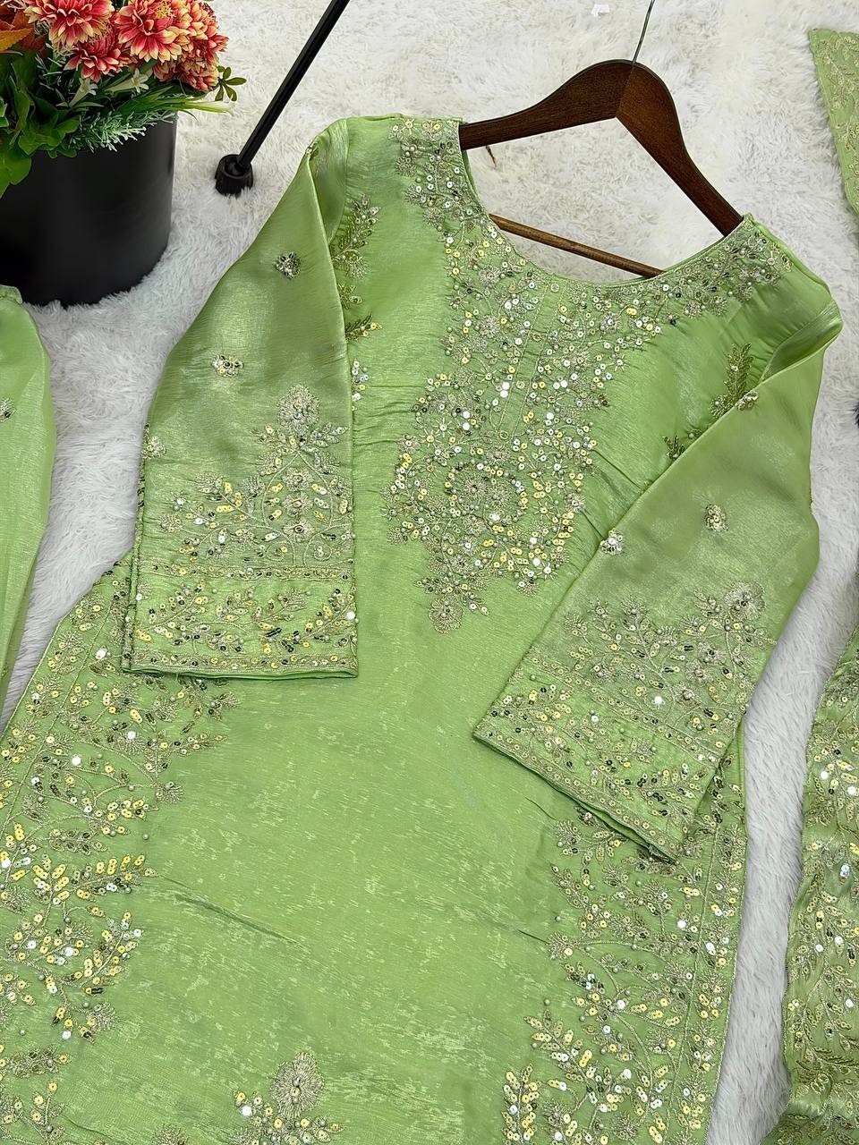 3 Piece Dress Pakistani Salwar Kameez Ready To Wear Suit Wedding Party Bollywood