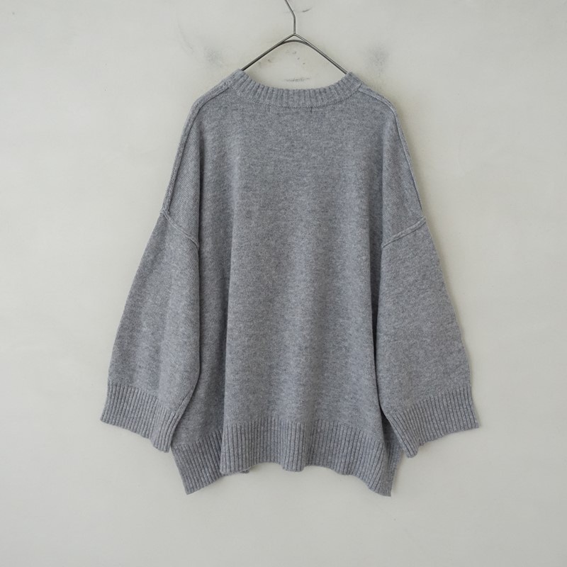 Mizuiro Ind Wool-Blend Knit Pullover (33-2602-659)