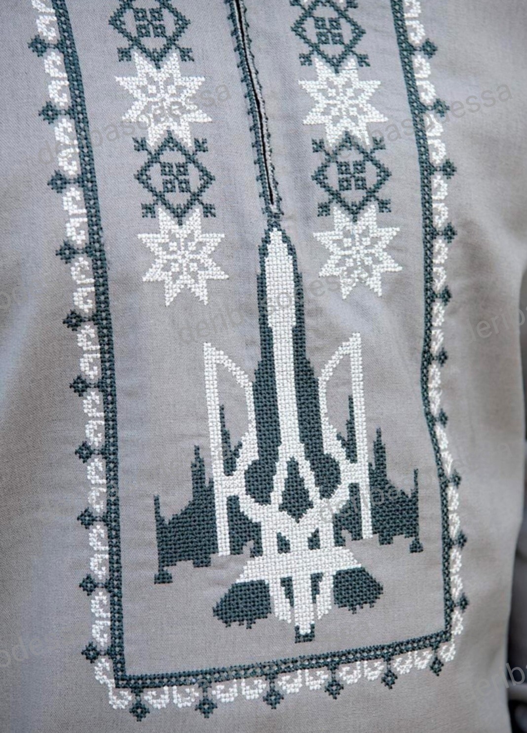 Traditional Ukrainian embroidered shirt for men Vyshyvanka S,M,L,XL,2XL,3XL,4XL