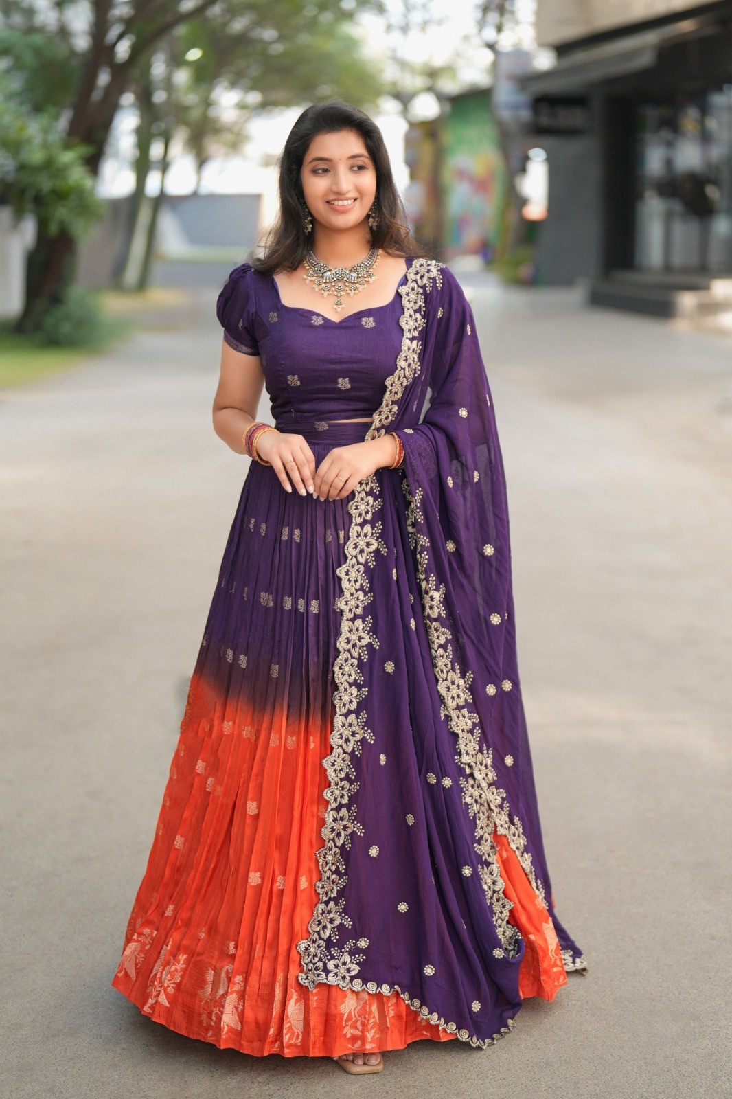 Pure Viscose Dola Party Wear Lehenga Dress Bollywood Lehenga Choli Dupatta Set