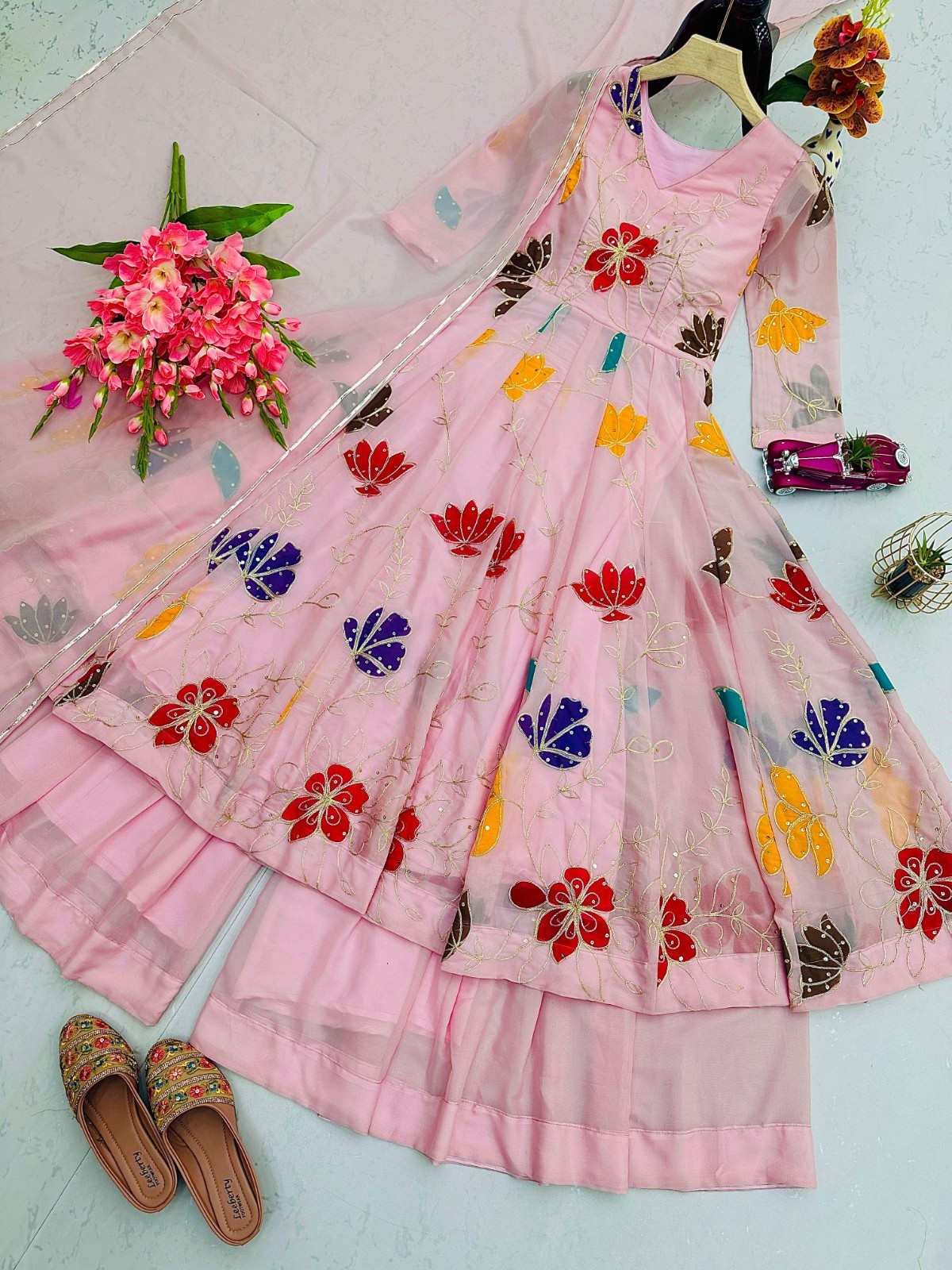 Anarkali Gown Indian Dress Salwar Kameez Ready made Party Wedding Bollywood