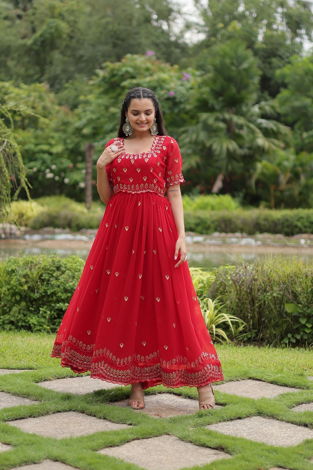 Salwar Kameez Pakistani Dress Ready To Wear Anarkali Gown Designer Gown Dress