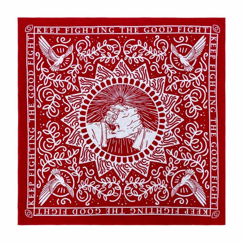 Unisex Cotton Print Bandana Muslim turban Arab Square Scarf Kerchief 55*55Cm