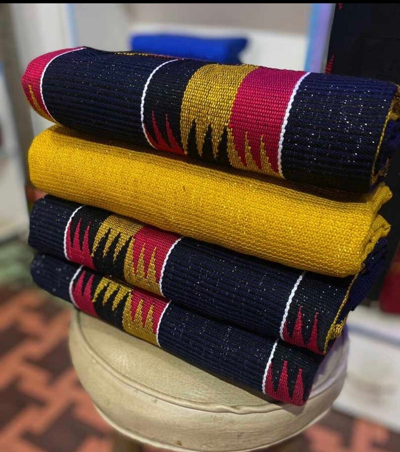 authentic kente 8 yards, kente fabric, handwoven Kente, colorful kente cloth