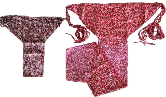 1 PAIR PURE COTTON LANGOTA LANGOTI MEN / FEMALE UNDERWEAR TRADITIONAL WEAR YOGA
