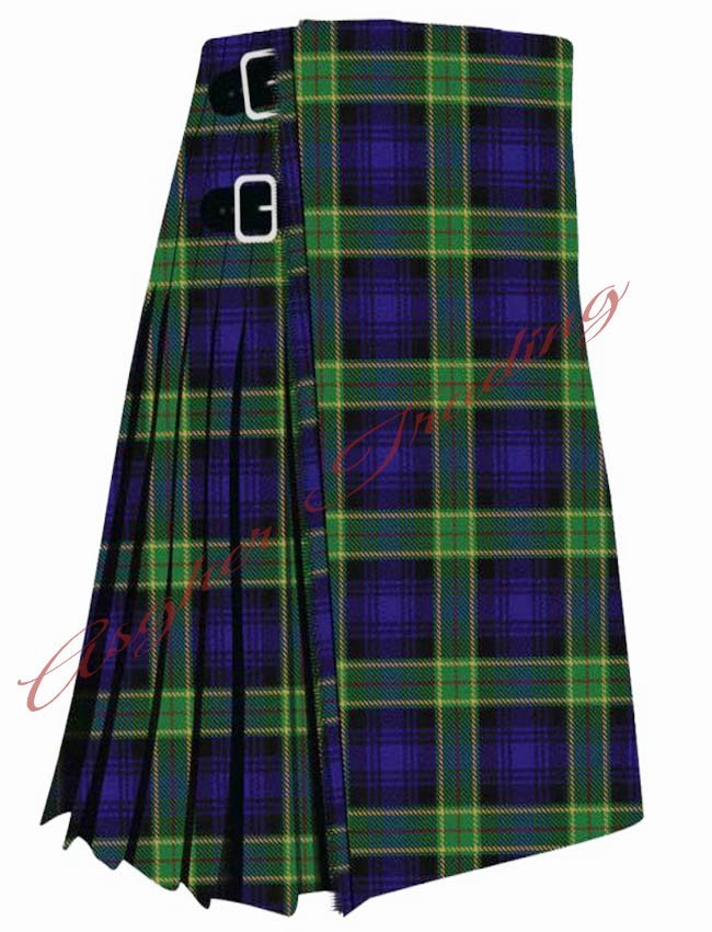 Clan Barnes Ancient Tartan 8 Yard Kilt – Men’s Traditional Highland Dress Kilts