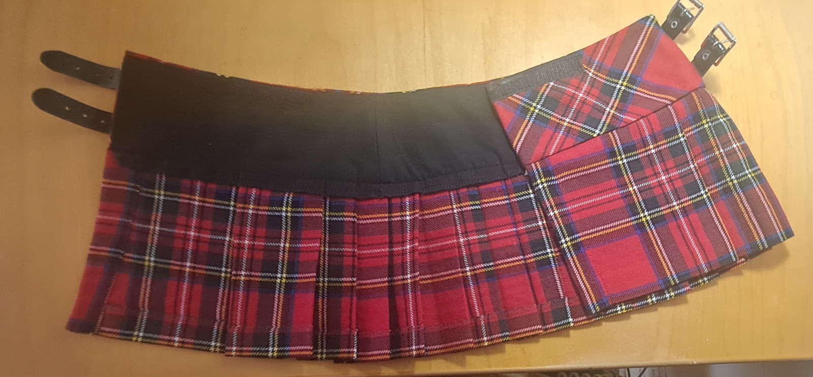 Royal Stewart Tartan Kilt for Kids Toddler Size 1-2 Made in Scotland NWOT