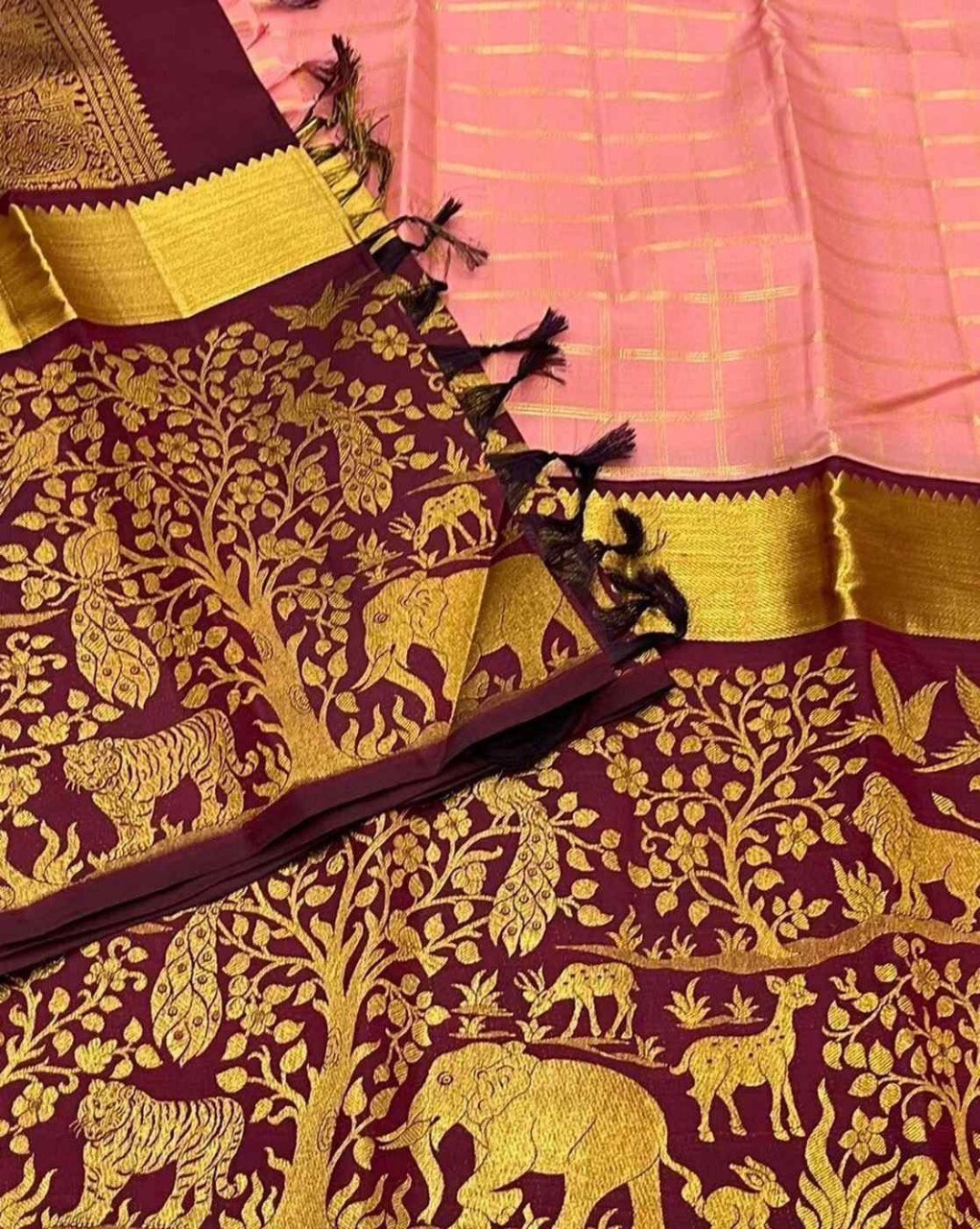 Designer Sari Bollywood Bridal Silk Saree Blouse South Indian Readymade Wedding