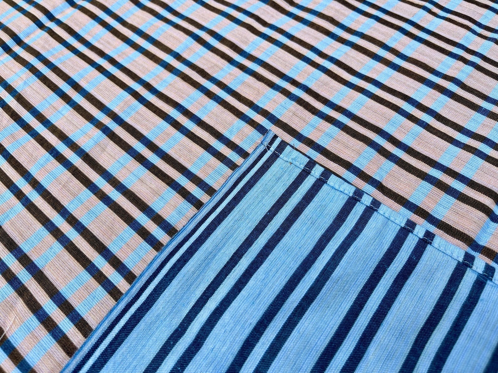 1Thai Loincloth Pa-Kow-Ma Cotton Multi-Color Men’s Bathing Scarf Shawl 90X200 cm