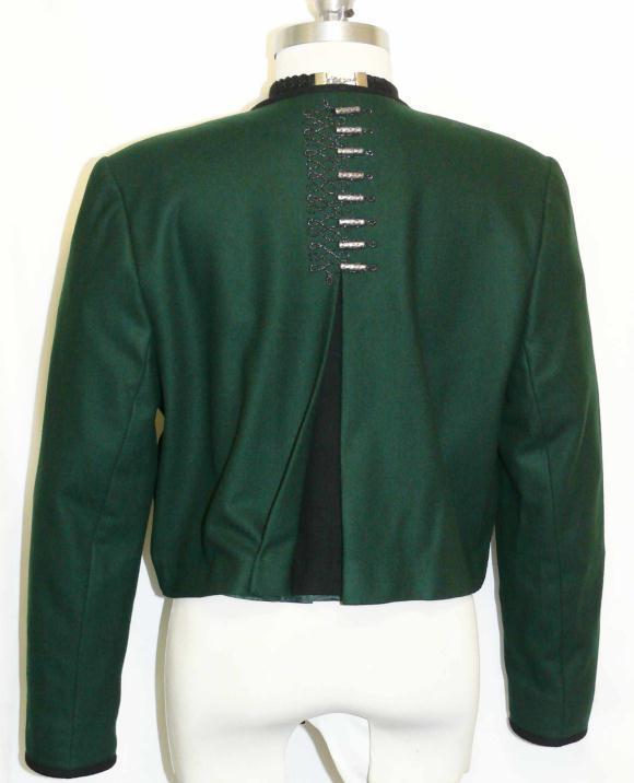 WOOL JACKET German Hunting Riding Short Dress Coat 40 M B42″