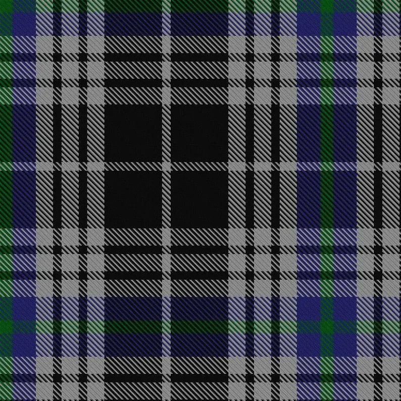 Brittany National Tartan Kilt – Handmade Heavy Weight Acrylic Wool, Leather Stra
