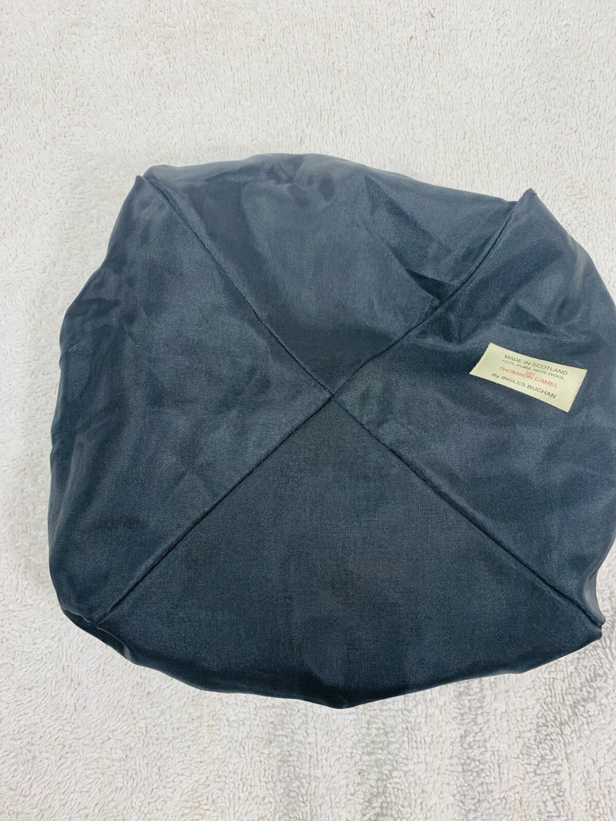 Ingles Buchan Mens Wool Tam 100% Pure New Wool 520 Thomas Camel, Scotland