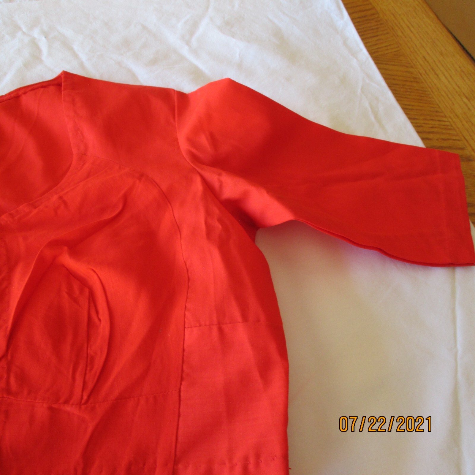 RED Choli Charming BLOUSE For SARI Skirt Pants Lenga TOP 32″ BUST XS Size GOOD