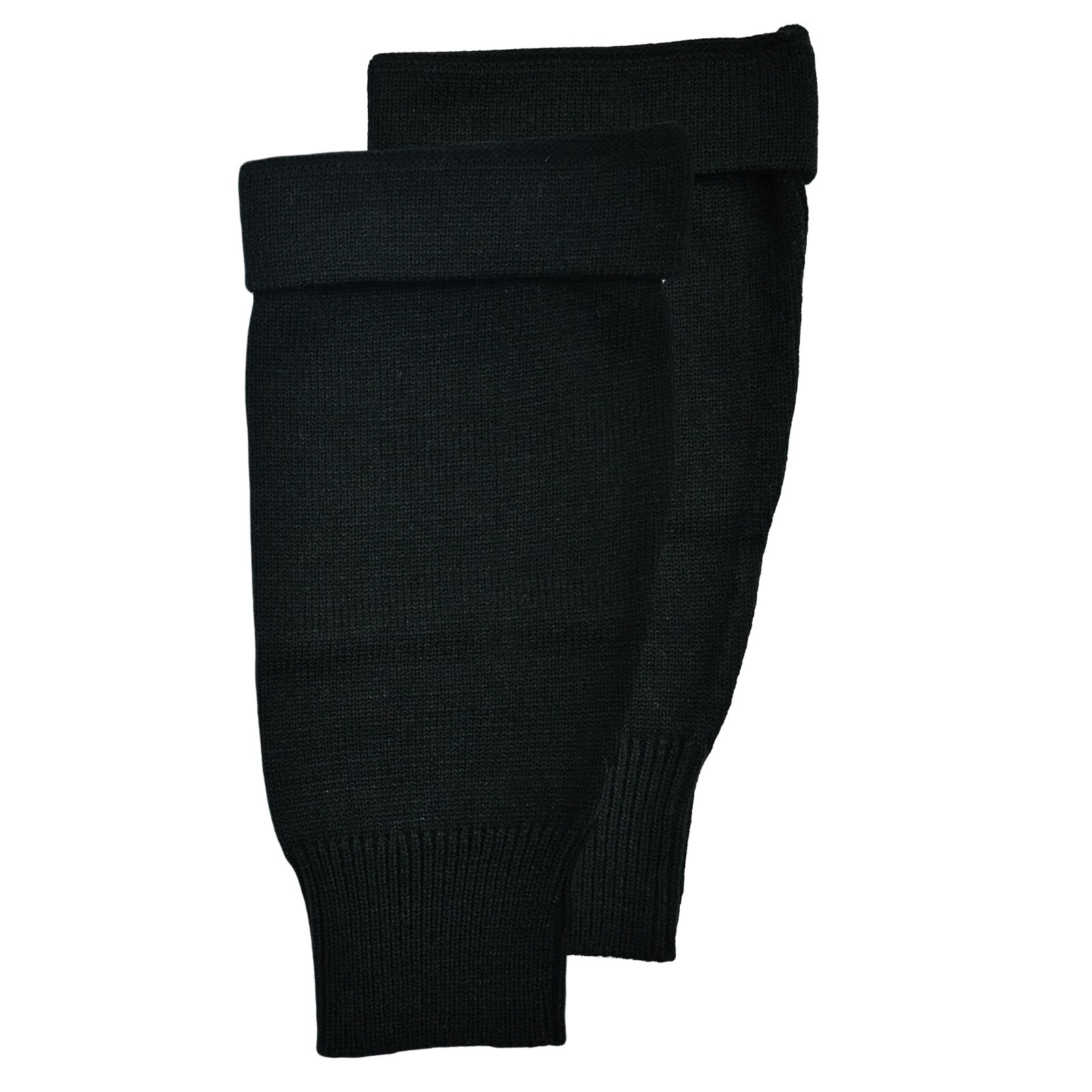 Scottish Kilt Hose Top Plain Black Highlanders Hose Top Scotland Clothing Outfit